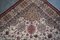 Large Antique French Red Rug 12