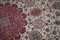 Large Antique French Red Rug 8