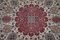 Large Antique French Red Rug, Image 6