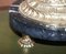 Large Marble & Brass Table Lamp with Cherub Puttis Angel, 1940s, Image 7