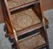 Antique Arts & Crafts Metamorphic Library Steps, 1880s, Image 18