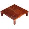 Large Modern Burr, Walnut & Brass Inlay Coffee Table by Charles & Ray Eames 1