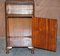 Vintage Burr & Walnut Bedside Cupboard, 1930s, Image 8