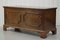 18th Century Georgian Elm Coffer or Chest with Hinged Lid, 1820s 7