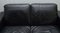 20th Century Black Leather 2-Seater Sofa from Natuzzi 5
