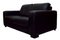 20th Century Black Leather 2-Seater Sofa from Natuzzi 2