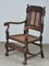 Charles II Hand Carved Walnut Armchairs, 1900, Set of 2 12