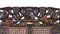 Set of Charles II Hand Carved Walnut Armchairs, 1900 5