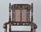 Set of Charles II Hand Carved Walnut Armchairs, 1900 3