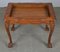 Antique Victorian Walnut Side Table with Ball & Claw Feet 10