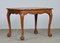 Antique Victorian Walnut Side Table with Ball & Claw Feet 3
