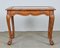 Antique Victorian Walnut Side Table with Ball & Claw Feet 2