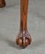 Antique Victorian Walnut Side Table with Ball & Claw Feet 7