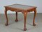 Antique Victorian Walnut Side Table with Ball & Claw Feet 5
