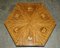 Vintage Italian Marquetry Inlaid Triangle Nesting Tables, 1950s, Set of 6, Image 7