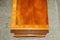 Burr & Yew Wood Drop Front Media Television Stand 12
