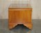 Burr & Yew Wood Drop Front Media Television Stand, Image 15
