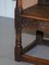 17th Century English Charles I Oak Wainscot Armchair 6