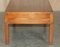 Burr, Yew Wood & Brass Military Campaign 3 Drawer Coffee Table from Bradley Furniture 9