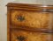 Vintage Burr & Walnut Serpentine Fronted Side Table Chest of Drawers from Bevan Funnell, 1960s, Image 6