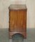 Vintage Burr & Walnut Serpentine Fronted Side Table Chest of Drawers from Bevan Funnell, 1960s 12