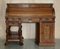 Antique Victorian Walnut Tambour Desk from Shannon File Co., 1880s, Image 3