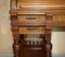 Antique Victorian Walnut Tambour Desk from Shannon File Co., 1880s 5