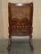 Antique Tibetan Hand Carved Rocking Armchair 20