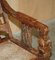 Antique Tibetan Hand Carved Rocking Armchair, Image 18