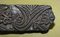 Antique Hand Carved Swirly Boarder Printing Block for Wallpaper 10