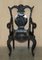 Antique Chinese Dragon Carver Armchair, 1880s, Image 2