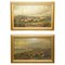 John W Morris, Landscapes with Sheep, 19th Century, Oil Paintings, Set of 2 1