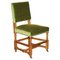 Antique Victorian Green Desk Chair from Edward & Roberts, Image 1