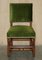 Antique Victorian Green Desk Chair from Edward & Roberts, Image 4