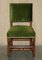 Chaise de Bureau Verte Victorienne Antique de Edward & Roberts 4