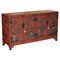 Chinesisches bemaltes und lackiertes Chinoiserie Sideboard 1