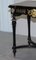 19th Century Louis Philippe Ebonised Marquetry Inlaid Bronze Extending Table, Image 7
