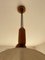 Mid-Century Teak Counterweight Hanging Lamp from Domus 3