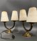 French Lamp from Jean Boris Lacroix, 1940s, Set of 2 4