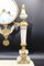 Louis XVI Portico Clock in Marble and Gilt Bronze 11