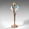 French Art Nouveau Brass Foliate Desk Lamp, 1920s 8