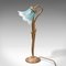 French Art Nouveau Brass Foliate Desk Lamp, 1920s 5