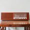 Model 135 Radio in Teak from Wega, 1960s, Image 1