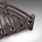 English Victorian Cast Iron Demi Lune Fire Grate, 1890s 8