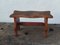 Small Rustic Bench in Oak, 1930s, Image 1