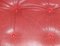 Silla giratoria de cuero rojo con reposapiés de Geoffrey Harcourt para Artifort, años 60. Juego de 2, Imagen 15