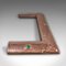 English Victorian Arts & Crafts Fire Kerb in Copper 3