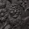 English Victorian Iron Relief Fire Back, 1890s, Image 6