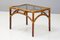 Table d'Appoint Mid-Century en Bambou et Rotin 2