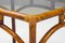 Table d'Appoint Mid-Century en Bambou et Rotin 3